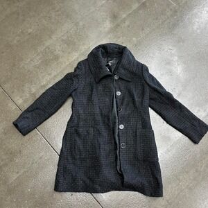 Brand New Vintage 90s Deadstock Alfani Prescott Women's Wool Peacoat Long Jacket